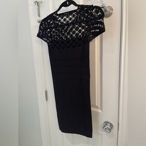 Bebe Black Bodycon Dress